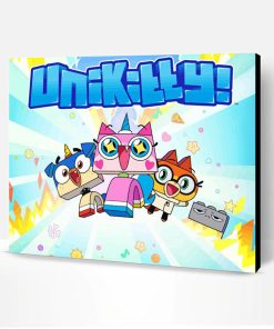 Aesthetic Unikitty Paint By Number
