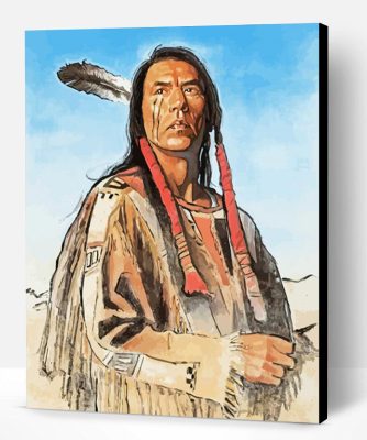 Aesthetic Wes Studi Paint By Number