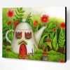 Aesthetic Fantasy Gnomes House Paint By Number