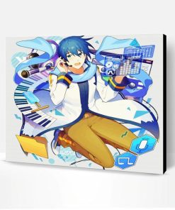 Aesthetic Kaito Vocaloid Paint By Number