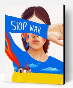 Aesthetic Stop War Paint By Number