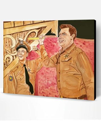 Andy Griffith Show Art Paint By Number