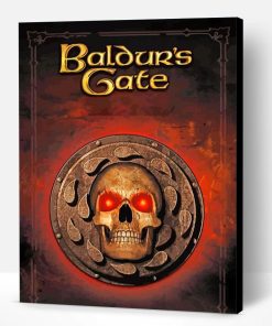 Baldurs Gate Video Game Paint By Number
