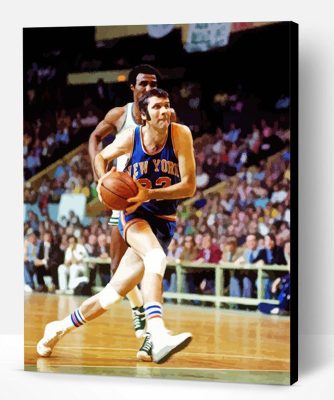 Basketball Player Dave DeBusschere Paint By Number