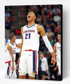 Basketball Players Gonzaga Bulldogs Paint By Number