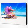 Beach Rescue South Beach Florida Paint By Number