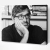 Black And White Louis Theroux Paint By Number