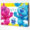 Blues Clues Cartoon Paint By Number