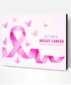 Breast Cancer Awareness Paint By Number