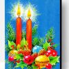 Christmas Candle Paint By Number
