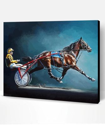 Cool Harness Racing Paint By Number