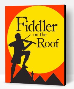 Cool Fiddler On The Roof Poster Paint By Number