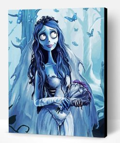 Corpse Bride And Butterflies Paint By Number