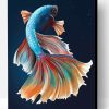 Elegant Fish Illustration Paint By Number