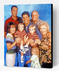 Everybody Loves Raymond Sitcom Characters Paint By Number