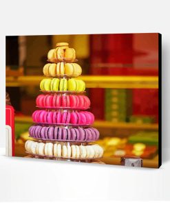 French Patisserie Macarons Paint By Number