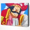 Gold Roger Pirates One Piece Anime Illustration Paint By Number
