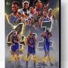 Golden State Warriors Poster Paint By Number