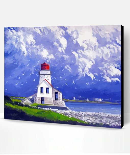 Grand Manan Lighthouse Paint By Number