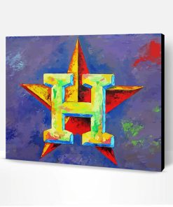 Houston Astros Art Paint By Number