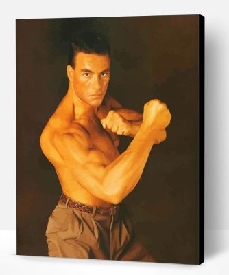 Jean Claude Actor Paint By Number