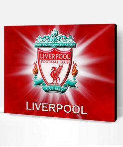 Liverpool Football Emblem FC Logo Paint By Number
