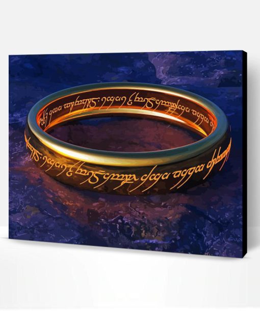 Lord Of The Rings The One Ring Paint By Number