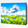 Snow Mountains Landscape Art Paint By Number