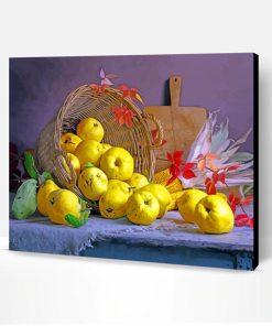 Yellow Quinces Paint By Number