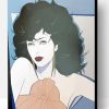 Aesthetic Lady By Patrick Nagel Paint By Number