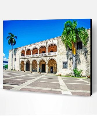 Alcazar De Colon Santo Domingo Paint By Number