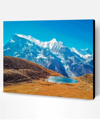 Annapurna Mountain Paint By Number