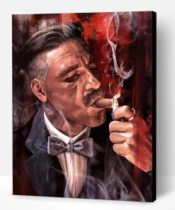 Arthur Shelby Smoking Paint By Number