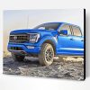 Blue Ford F150 Truck Paint By Number