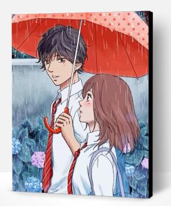 Blue Spring Ride Anime Paint By Number