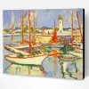 Boats At Royan Peploe Paint By Number