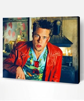 Brad Pitt Tyler Durden Paint By Number