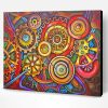 Colorful Mechanical Gears Paint By Number