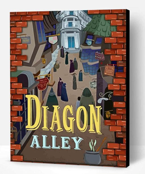 Diagon Alley Paint By Number