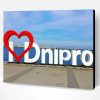 Dnipro City Paint By Number