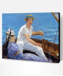 Edouard Manet Boating Paint By Number
