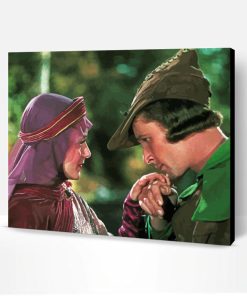 Errol Flynn Robin Hood Paint By Number