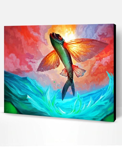 Fantasy Fly Fish Paint By Number