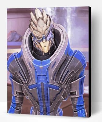 Garrus Vakarian Paint By Number