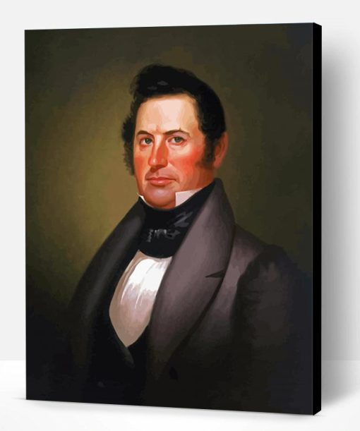 General Richard Gentry George Caleb Bingham Paint By Number