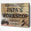 Grandpa Workshop Paint By Number