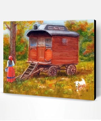 Gypsy Caravan Paint By Number