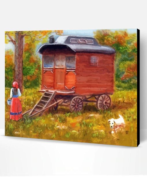 Gypsy Caravan Paint By Number