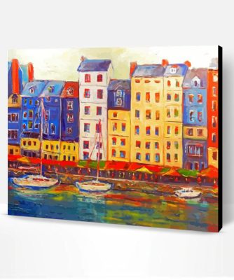 Honfleur France Art Paint By Number