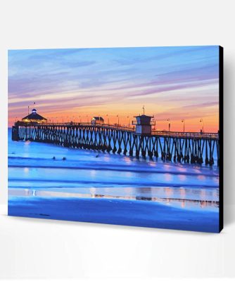 Imperial Beach Pier Coronado Ca Paint By Number